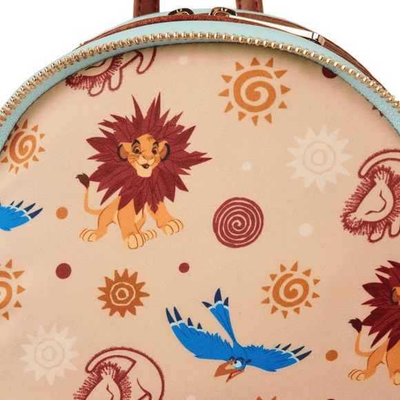 Loungefly Lion king, just can’t wait to be king  Backpack New! main image 11